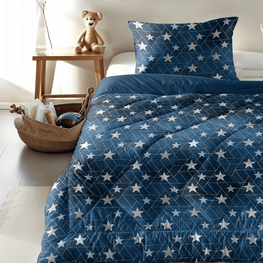 Zelesta Comfort Kids Duvet - Silver Stars