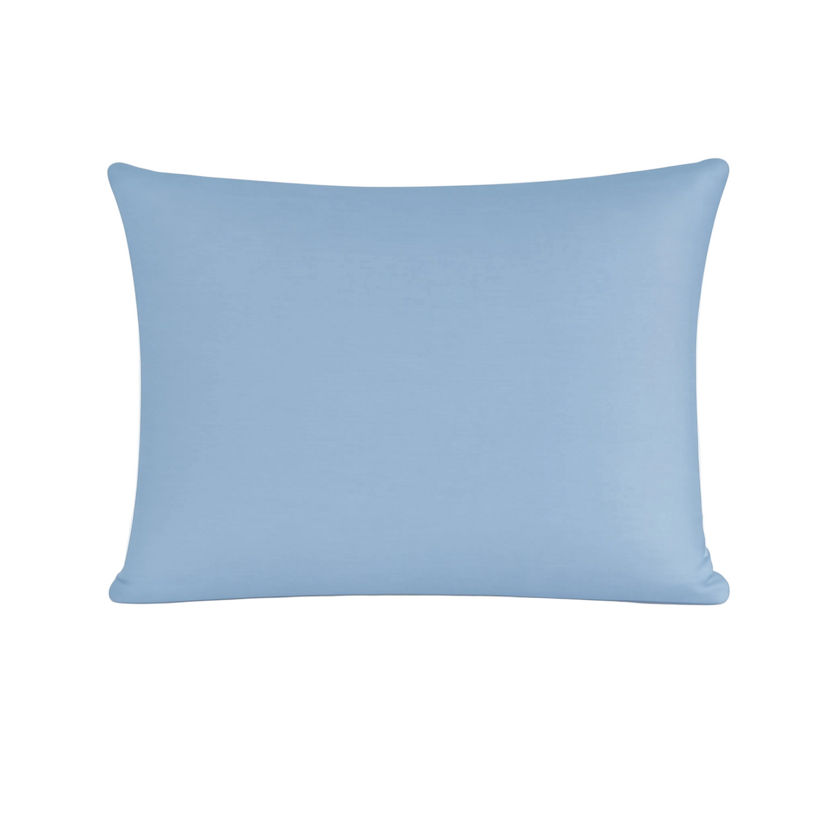 Zelesta Pure Uni Seamless Cotton Pillowcase Set Of 2 - Soft Chambray Blue