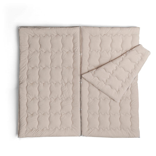 Dekbed packshot Zelesta Flexibed - Taupe