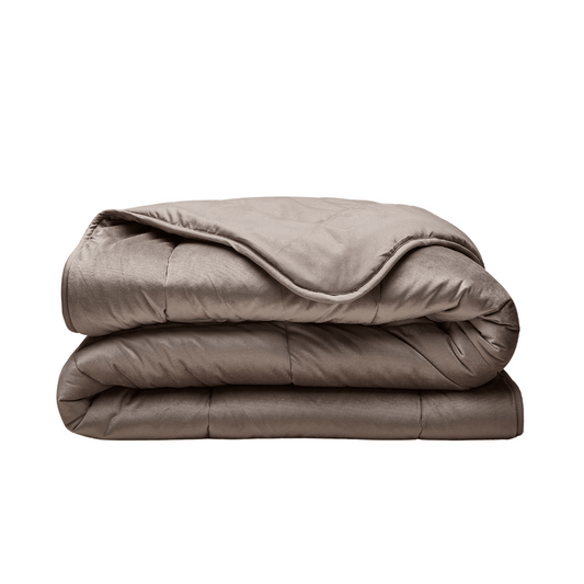 Packshot van Zelesta Velvetbed - Taupe