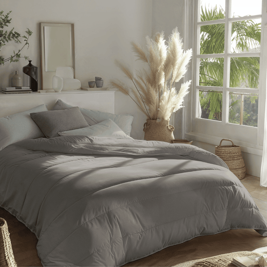 Zelesta Everyday Uni Duvet - Soft Grey