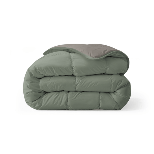 Packshot van Zelesta Royalbed - Tender Grey & Pastel Green