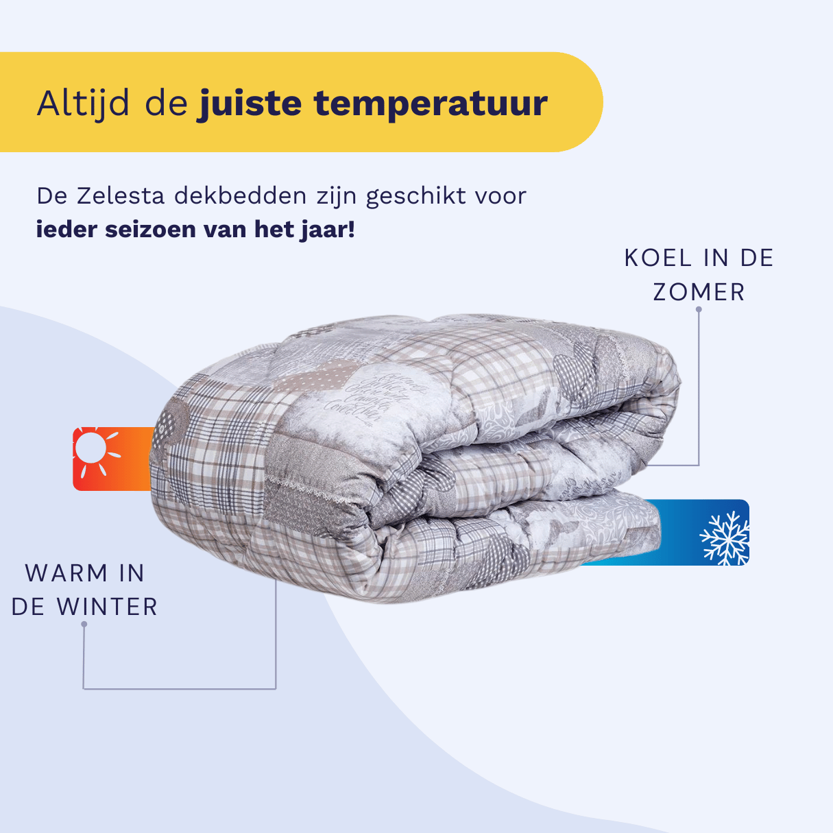 Zelesta Wonderbed - Patchwork Hearts