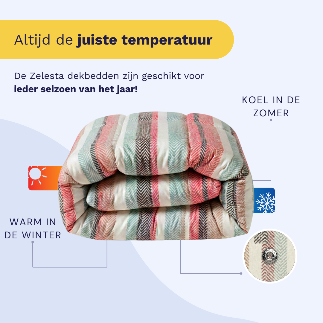 Zelesta Wonderbed 4 Seasons Double - Vintage Vibe