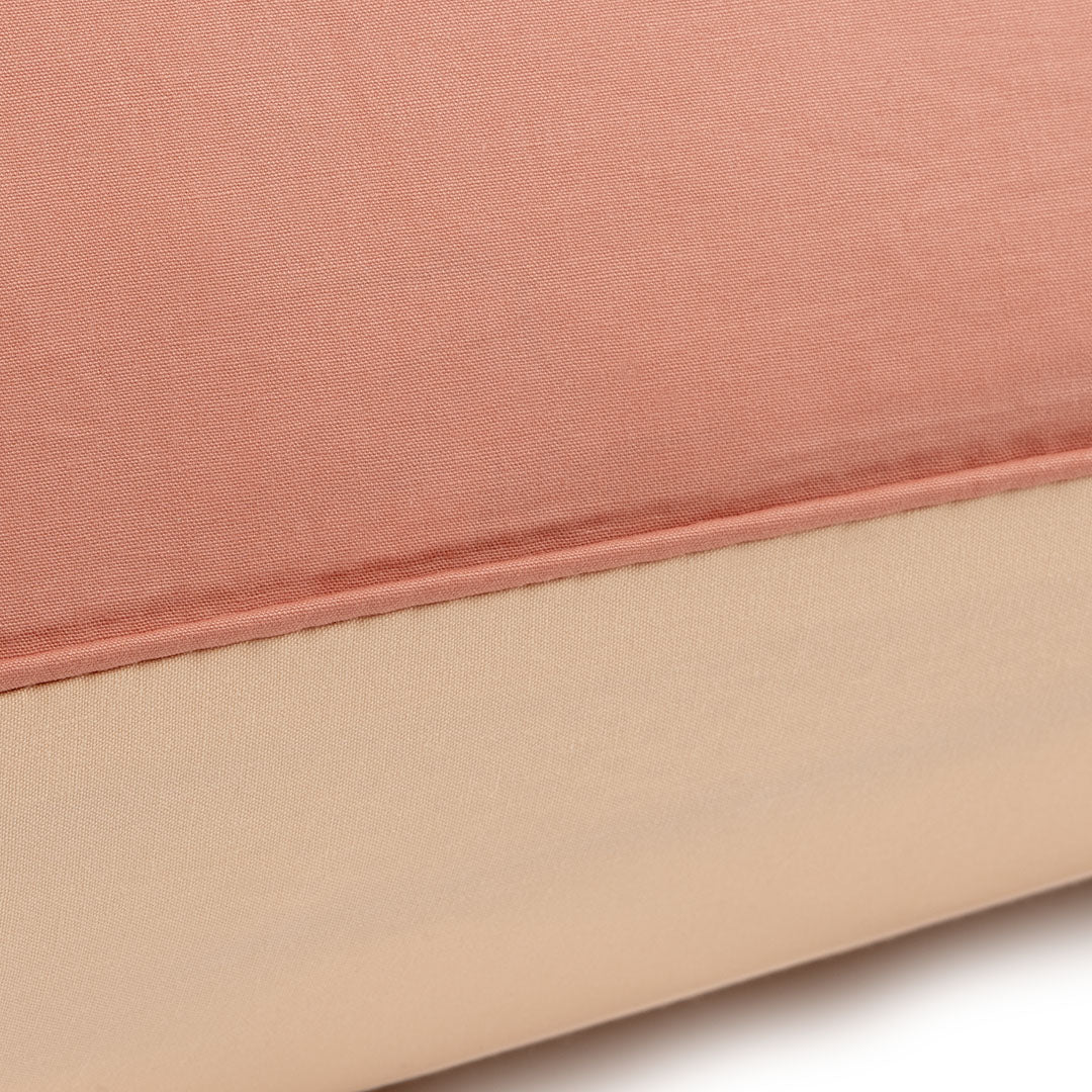 Zelesta Deluxe Percale Cotton Pillowcase Set Of 2 - Salmon image