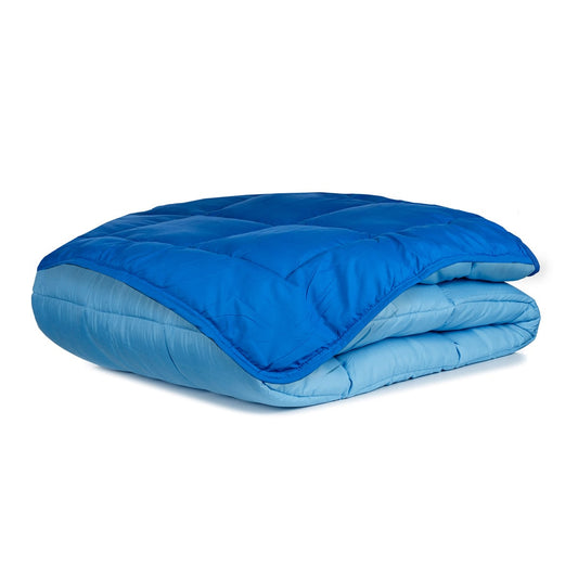 Dekbed packshot Zelesta Easybed - Blauw & Azuur