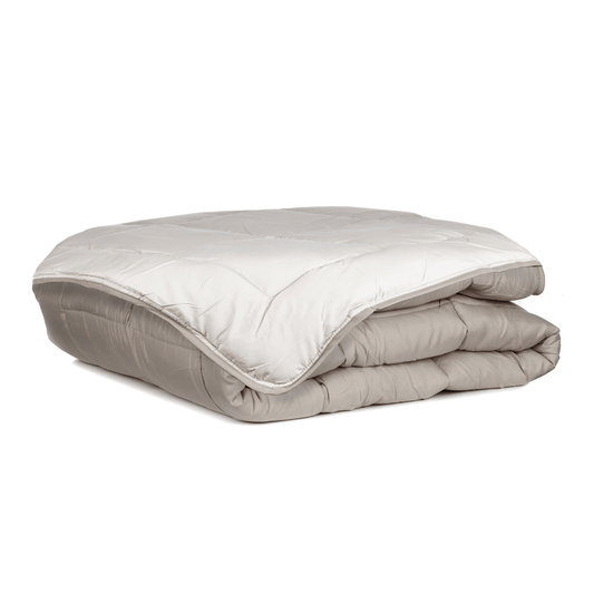Dekbed packshot Zelesta Easybed - Taupe & Linnen