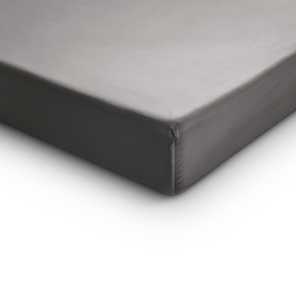 Zelesta Primaviera Satin Deluxe Fitted Sheet Grey image