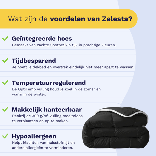 Zelesta Royalbed - Zwart