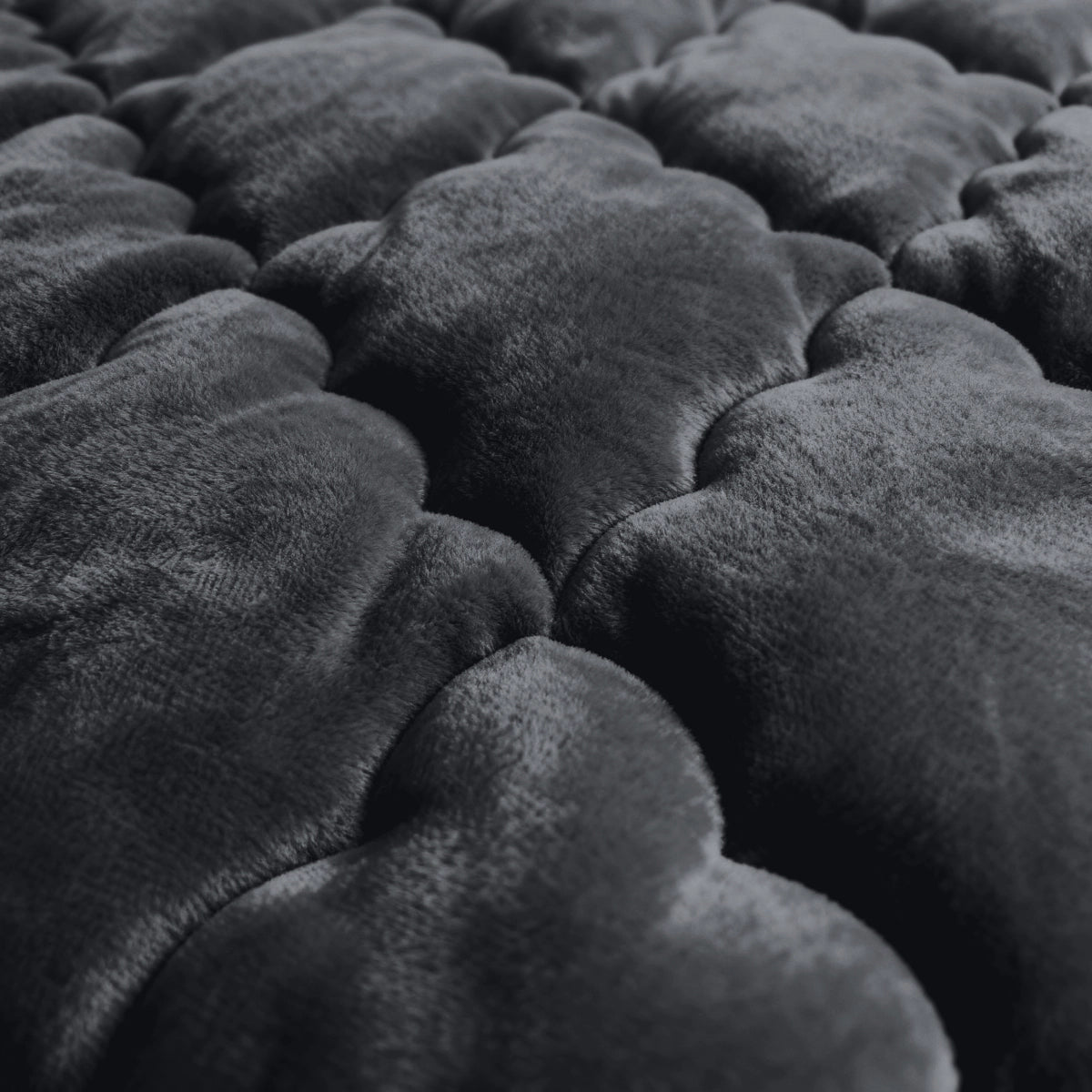 Zelesta Flanel Uni - Zwart