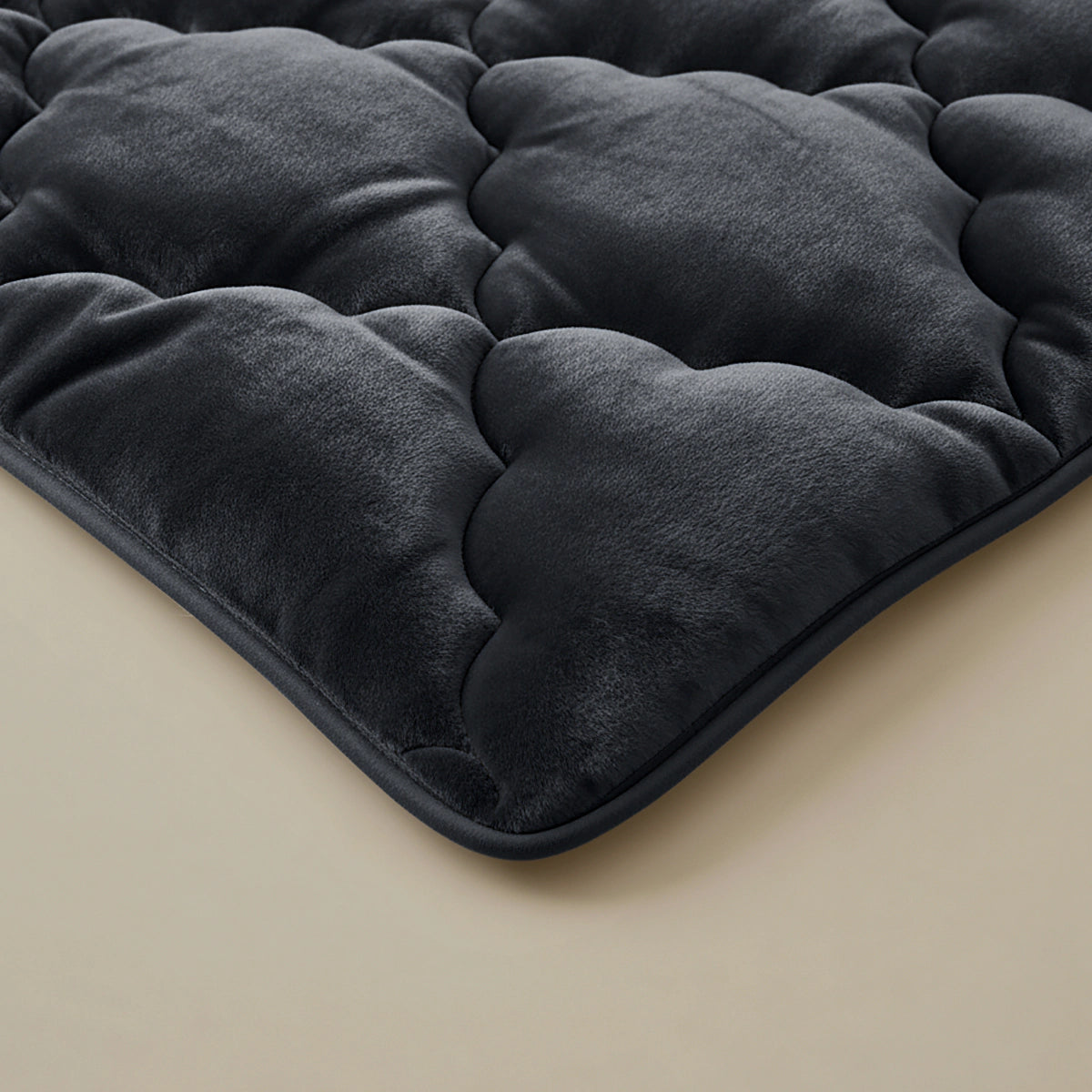 Zelesta Flanel Uni - Zwart