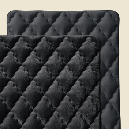 Zelesta Flanel Uni - Zwart