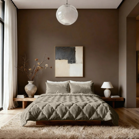 Zelesta Special Flannel Uni Duvet - Taupe