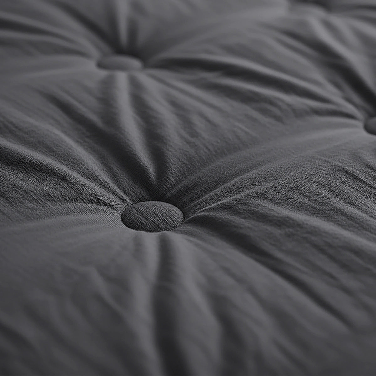 Zelesta Japandibed Katoen Mousseline - Anthracite