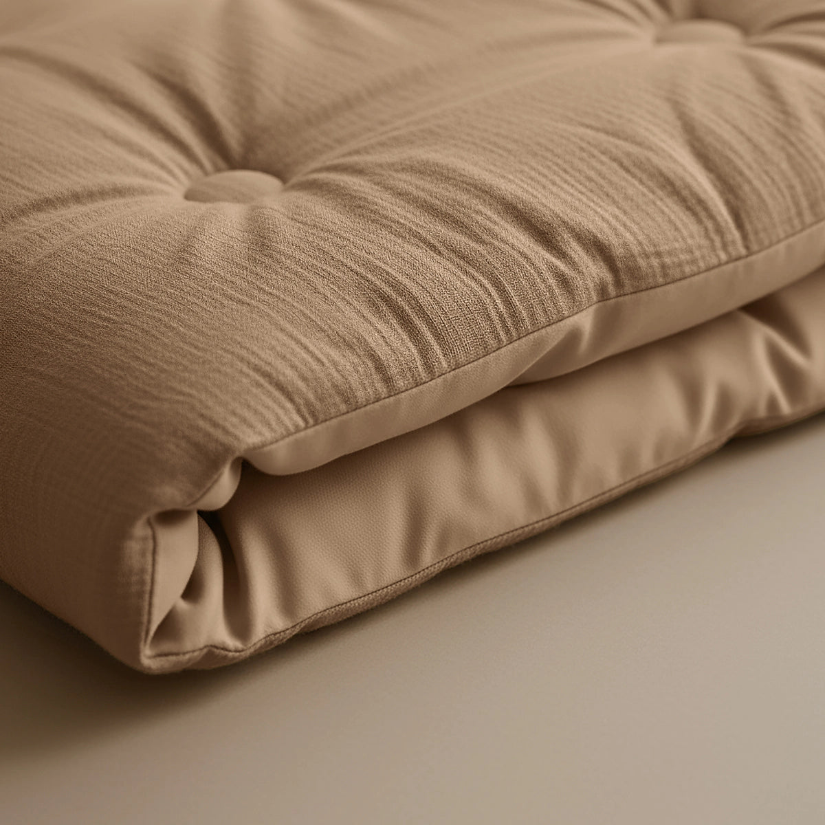 Zelesta Japandibed Katoen Mousseline - Brown