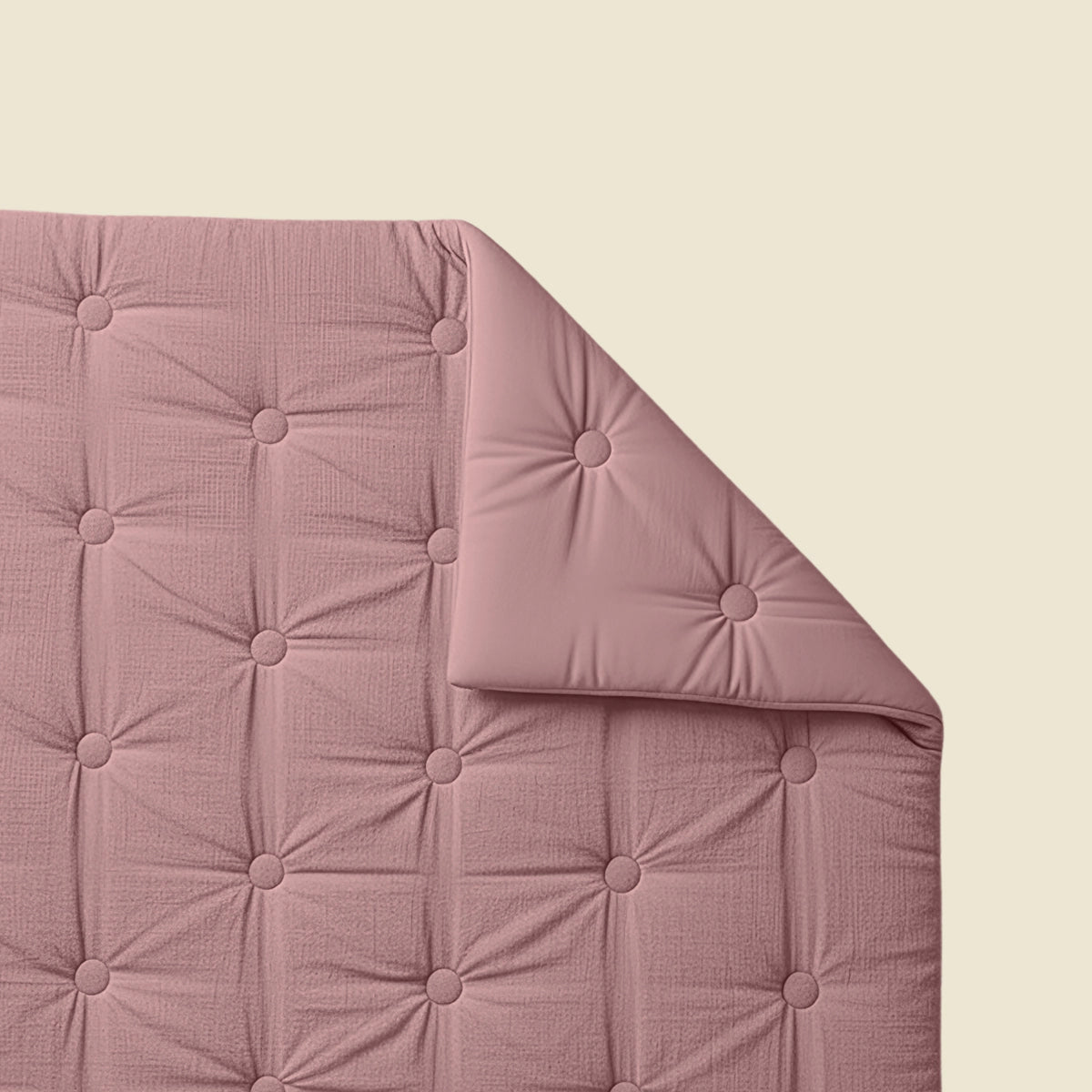 Zelesta Japandibed Katoen Mousseline - Old Pink