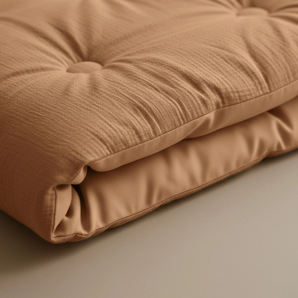 Zelesta Japandibed Katoen Mousseline - Terra