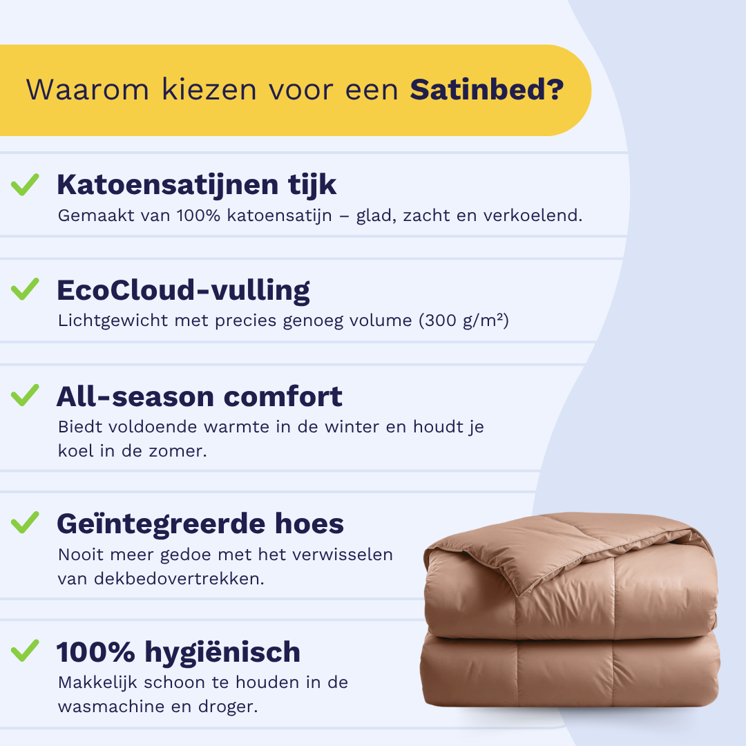 Zelesta Satinbed Katoen - Timeless Terra