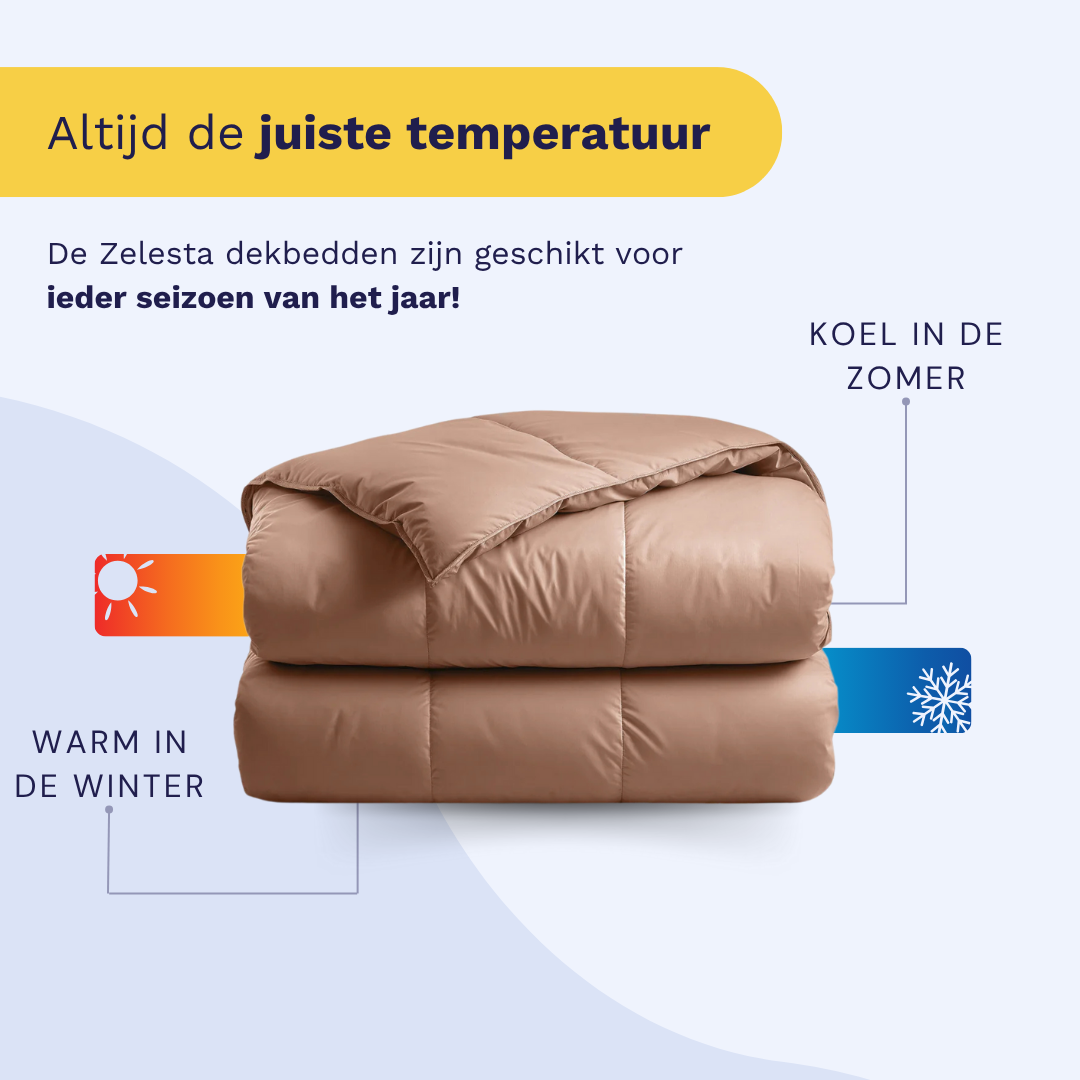 Zelesta Satinbed Katoen - Timeless Terra