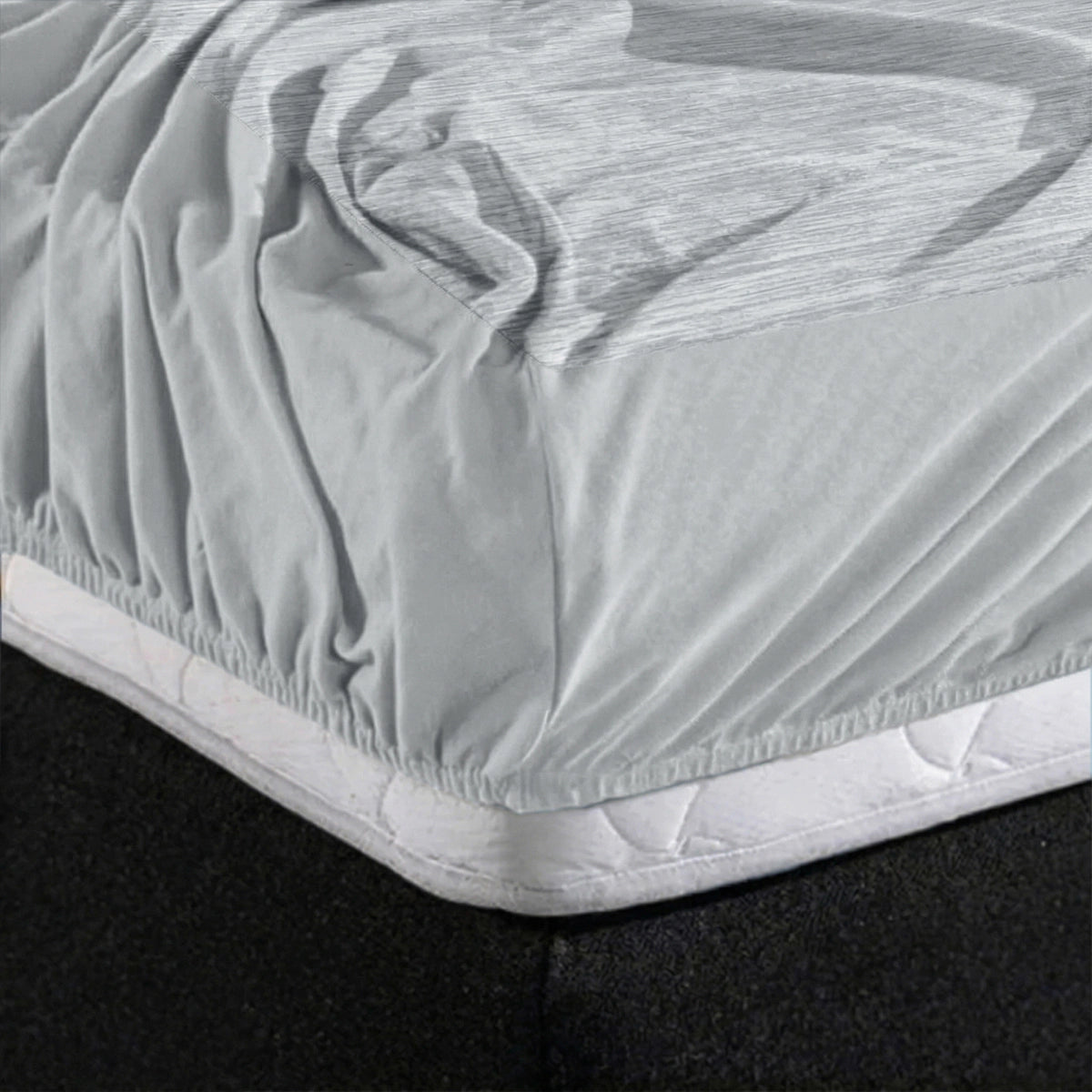 Zelesta Special Cooling Blend Hoeslaken - Warm Linnen Grijs