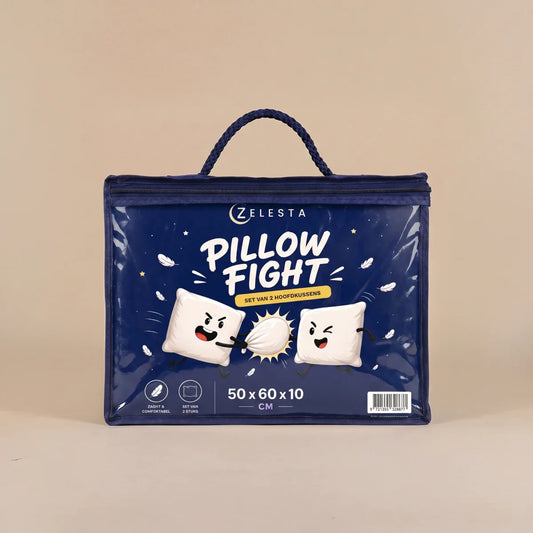 Zelesta Pillow Fight Set Of 2 Pillows