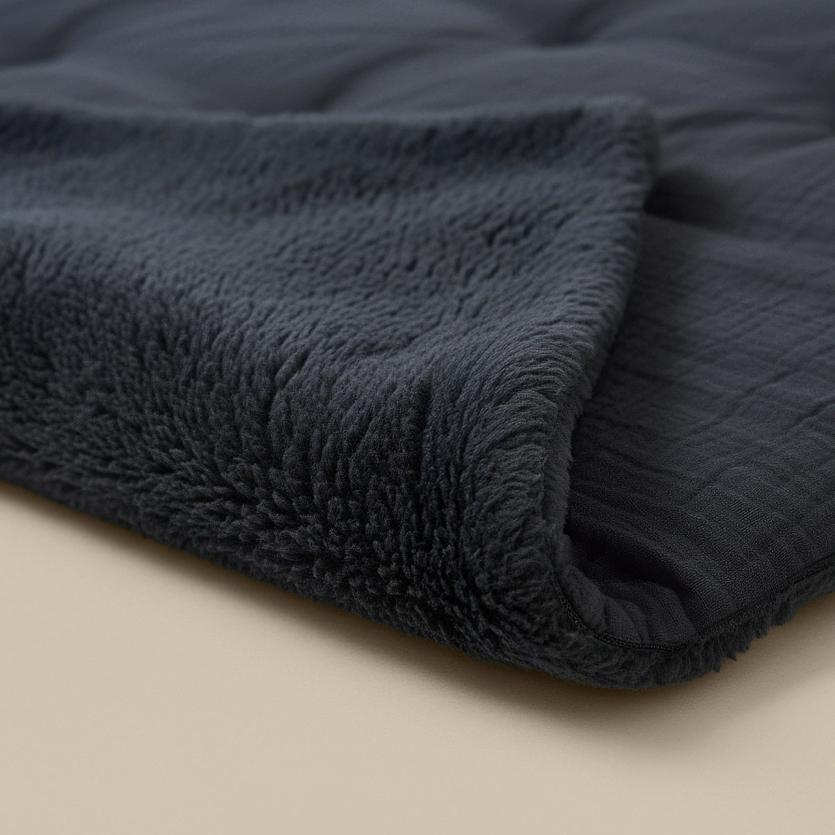 Zelesta Teddy Katoen Mousseline - Anthracite