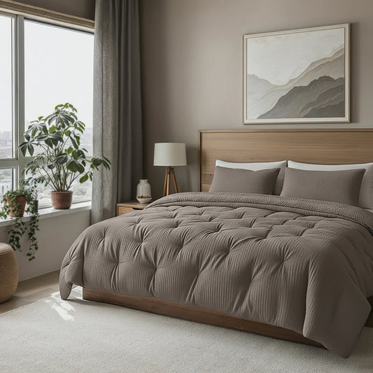 Zelesta Teddy Katoen Mousseline - Taupe