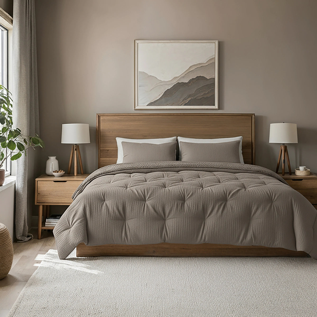 Zelesta Teddy Katoen Mousseline - Taupe