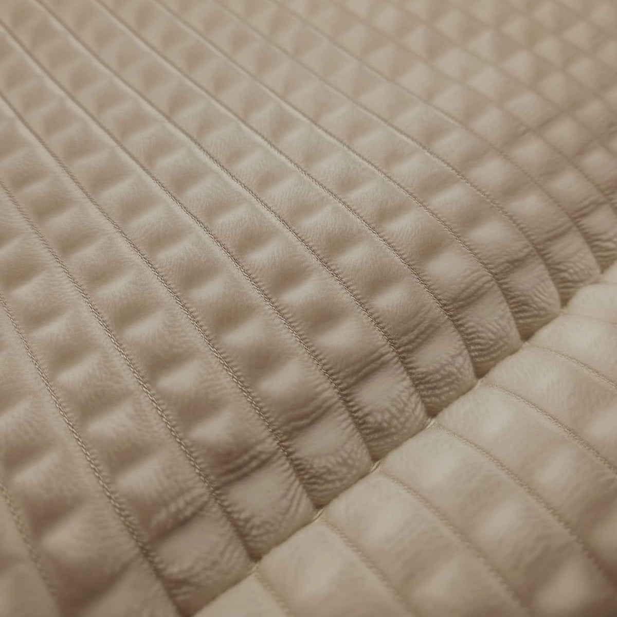 Zelesta Teddy Check - Taupe