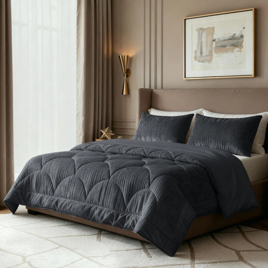 Zelesta Special Velvet Chic Duvet - Anthracite