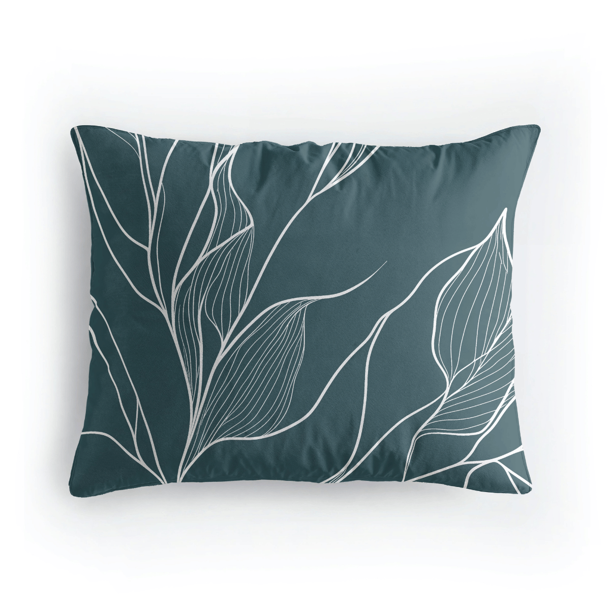 Royalbed Katoen kussenslopen - White Leaves