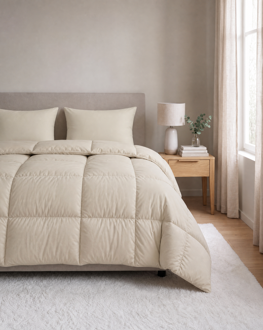 Zelesta Pure Uni Cotton Pillowcase Set Of 2 - Desert Sand