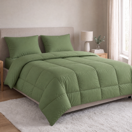 Zelesta Comfort Uni Pillowcase Set Of 2 - Sage Green