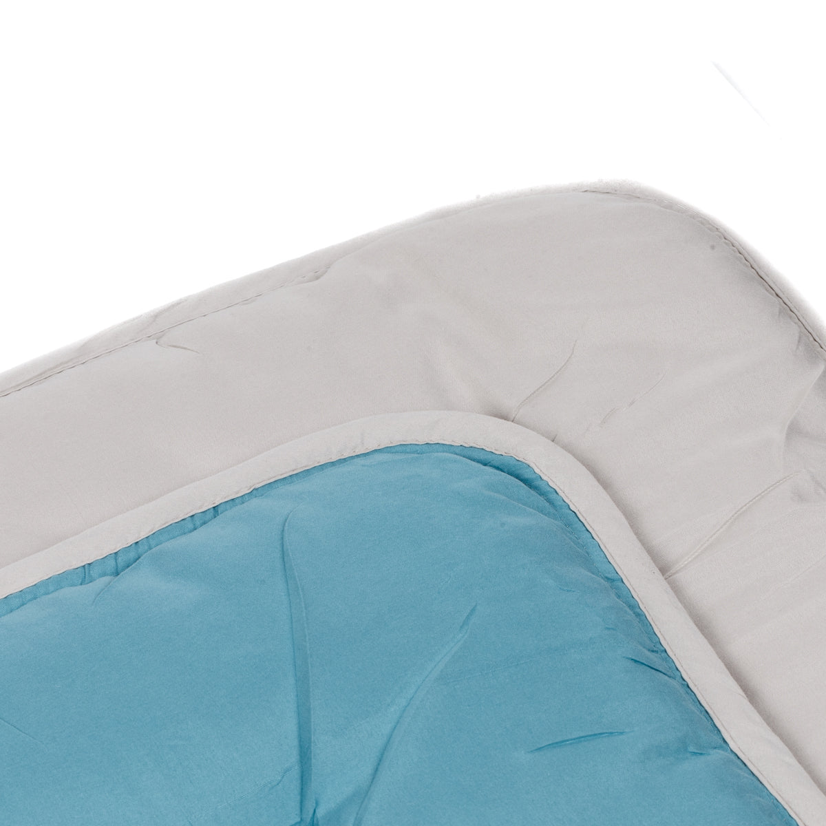Zelesta Everyday Duo Summer Duvet - Light Grey & Sea Green