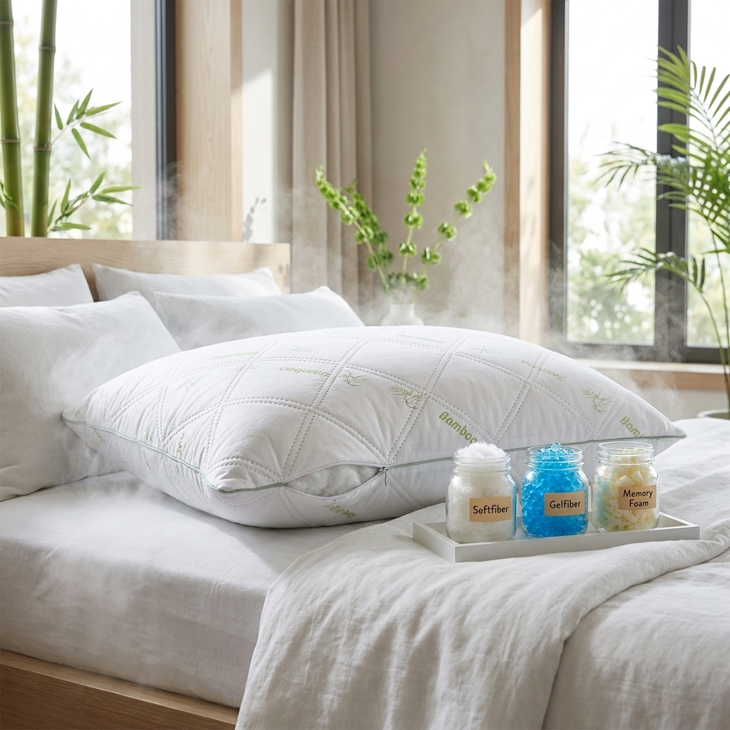 Zelesta Bamboo Pillow 80x80cm