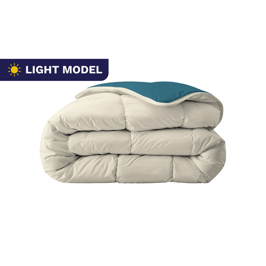 Zelesta Royalbed Light - Petrol & Sand Beach