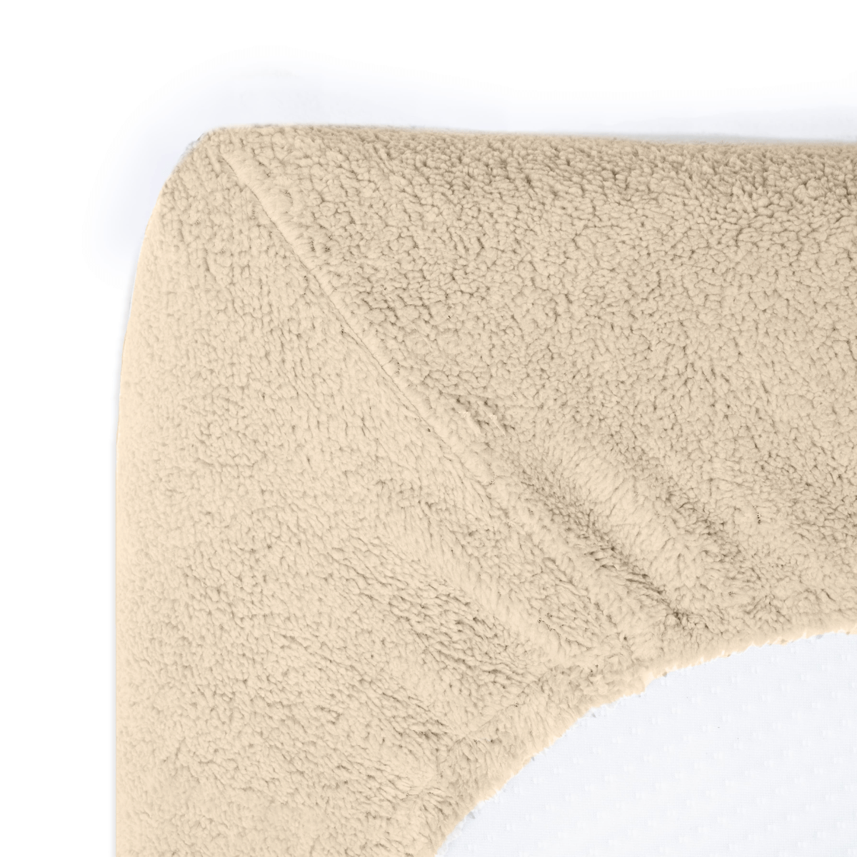 Zelesta Teddy Fitted Sheet - Taupe image