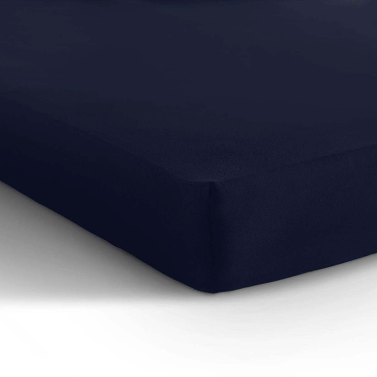 Hoeslaken Enkel Jersey Indigo Blauw