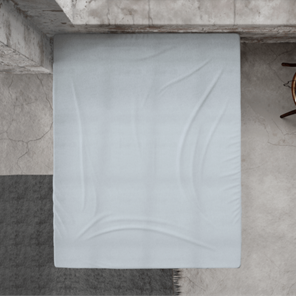 Premium Flanel Hoeslaken Grijs