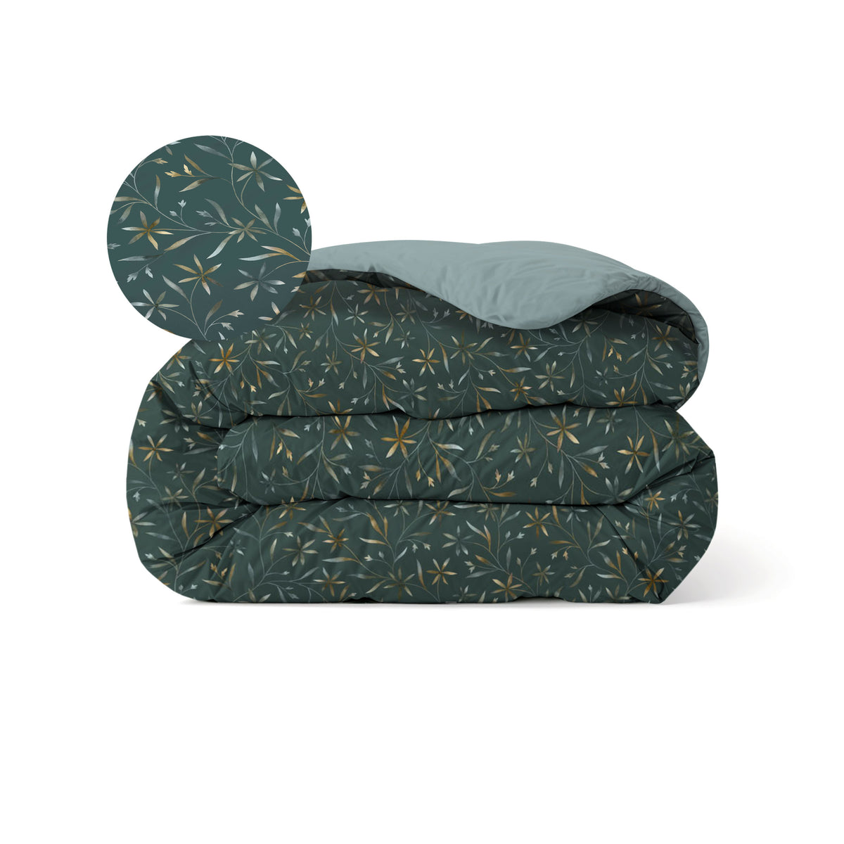 Zelesta Comfort Design Naadloos Dekbed - Delicate Floral Green