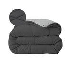Zelesta Comfort Duo 4-Seizoenen Dekbed - Zwart & Grijs