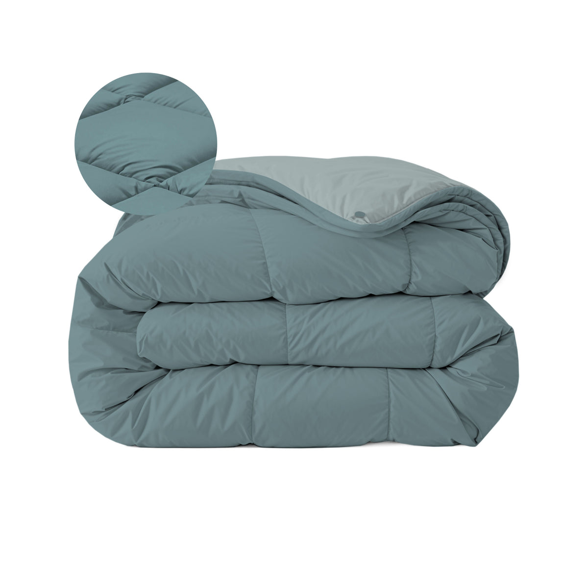 Zelesta Comfort Duo 4-Season Duvet - Blue Green & Blue