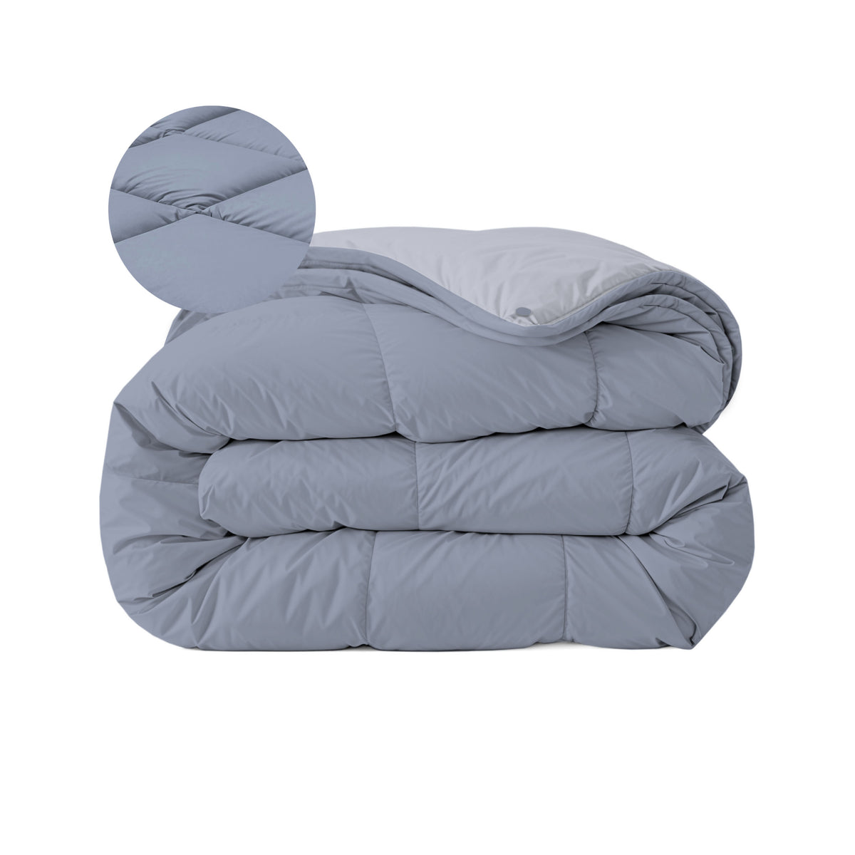 Zelesta Comfort Duo 4-Seizoenen Dekbed - Blauw & Lichtblauw