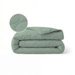 Zelesta Special Muslin Summer Duvet - Eucalyptus Green