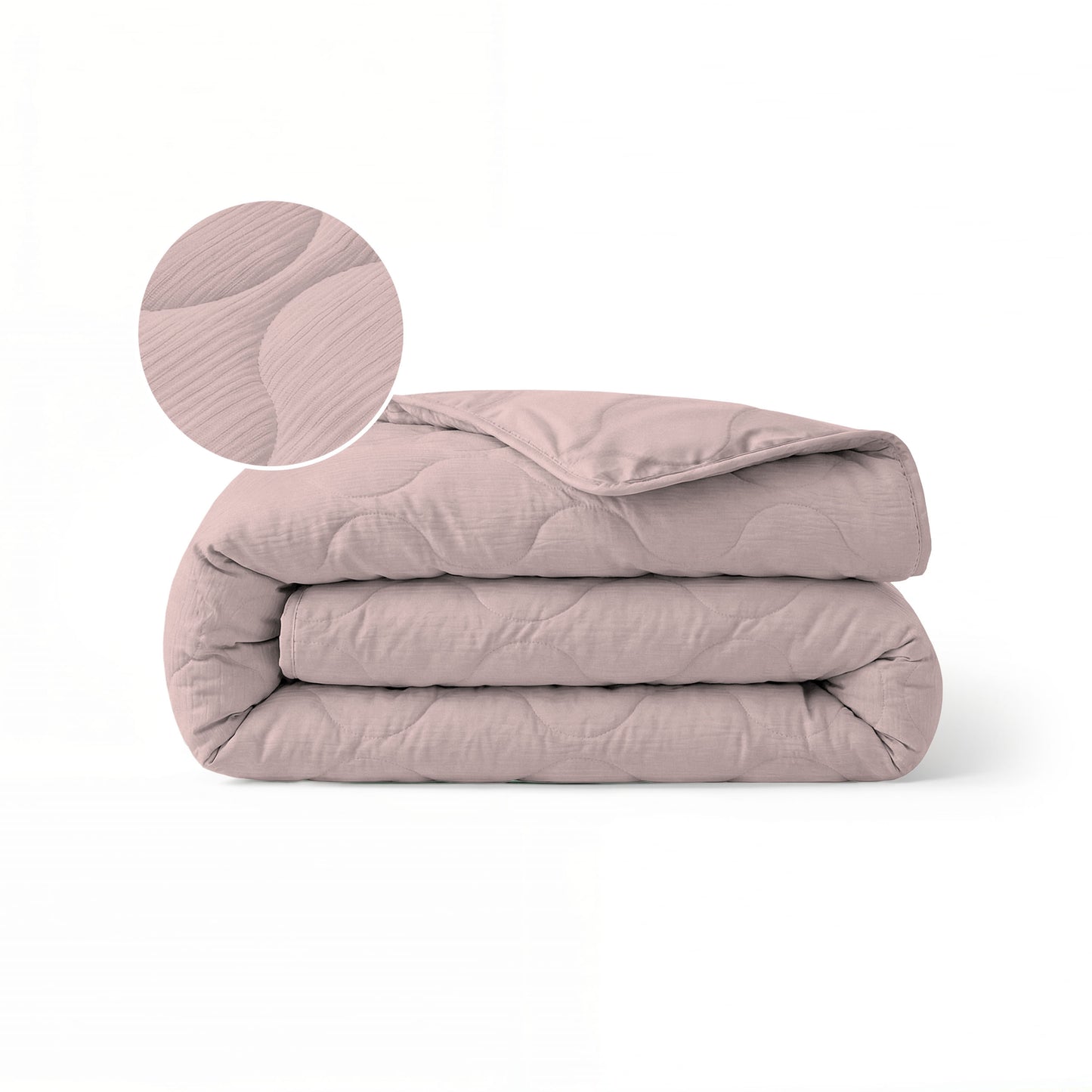 Zelesta Special Mousseline Zomerdekbed - Zachtroze