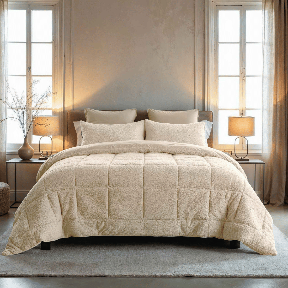 Zelesta Special Teddy Dekbed - Crème