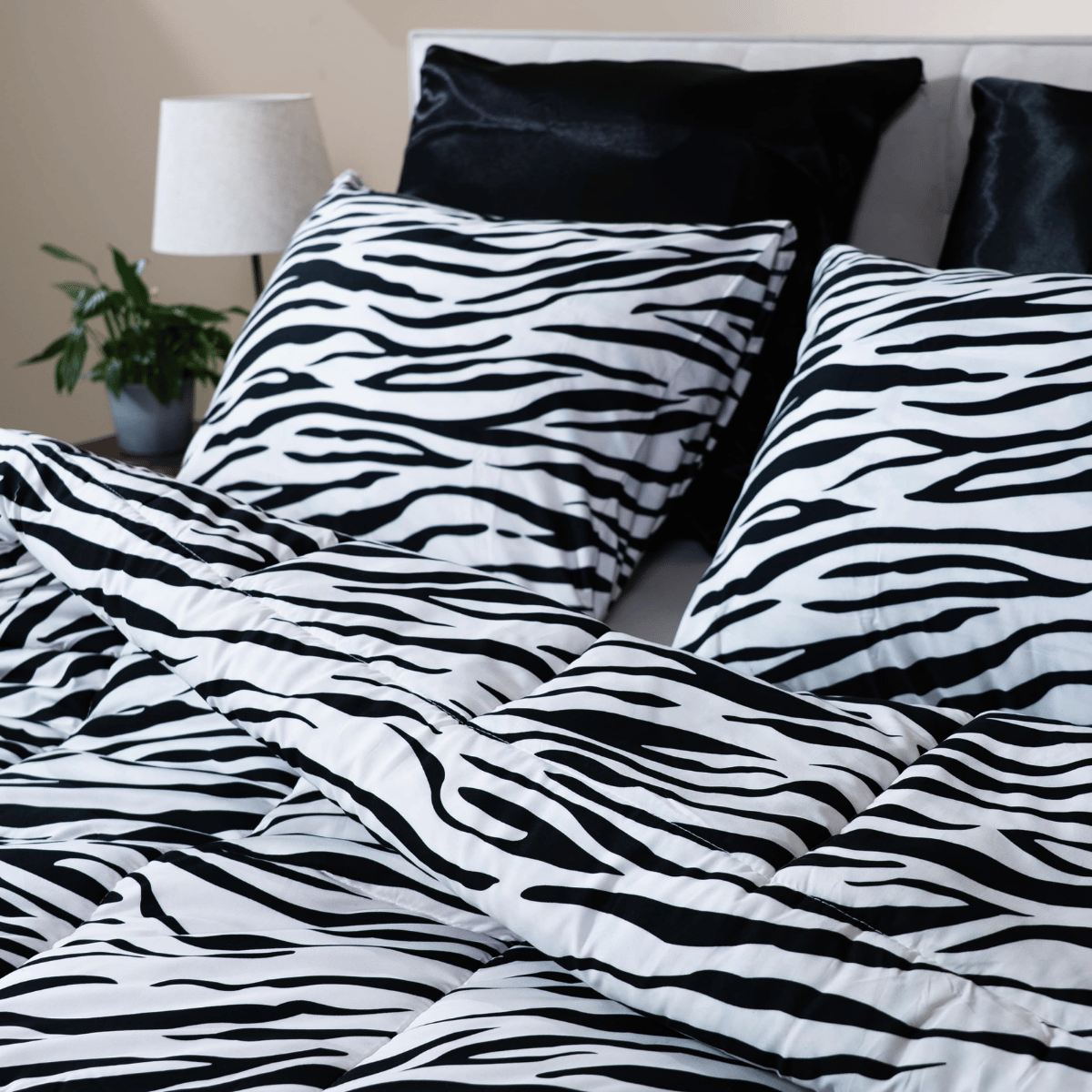 Zelesta Comfort Design Kussensloop Set Van 2 - Zebra Skin