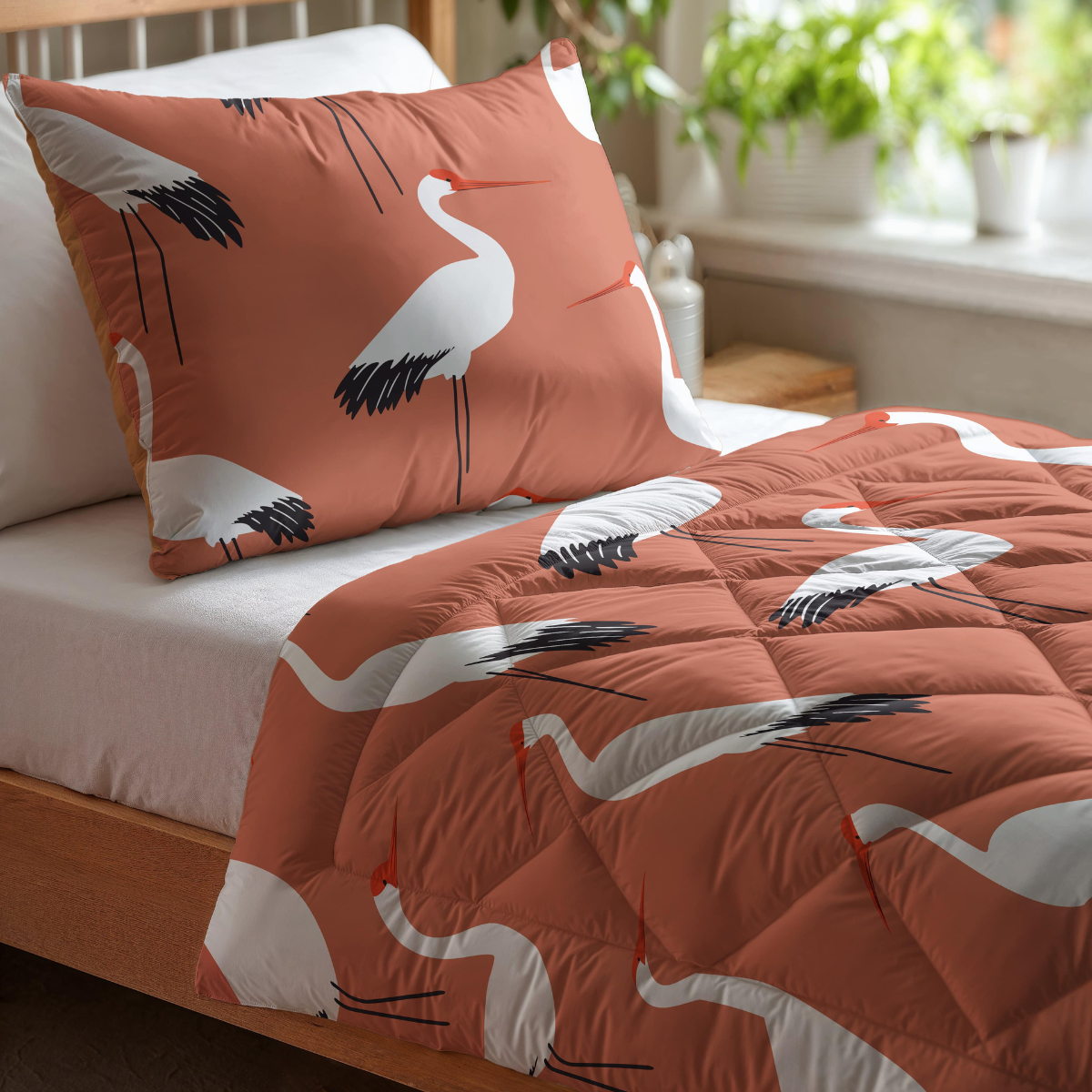 Herding Beddengoedset, katoen, blauw, 140 x 200 cm Herding Beddengoedset, katoen, blauw, 140 x 200 cm