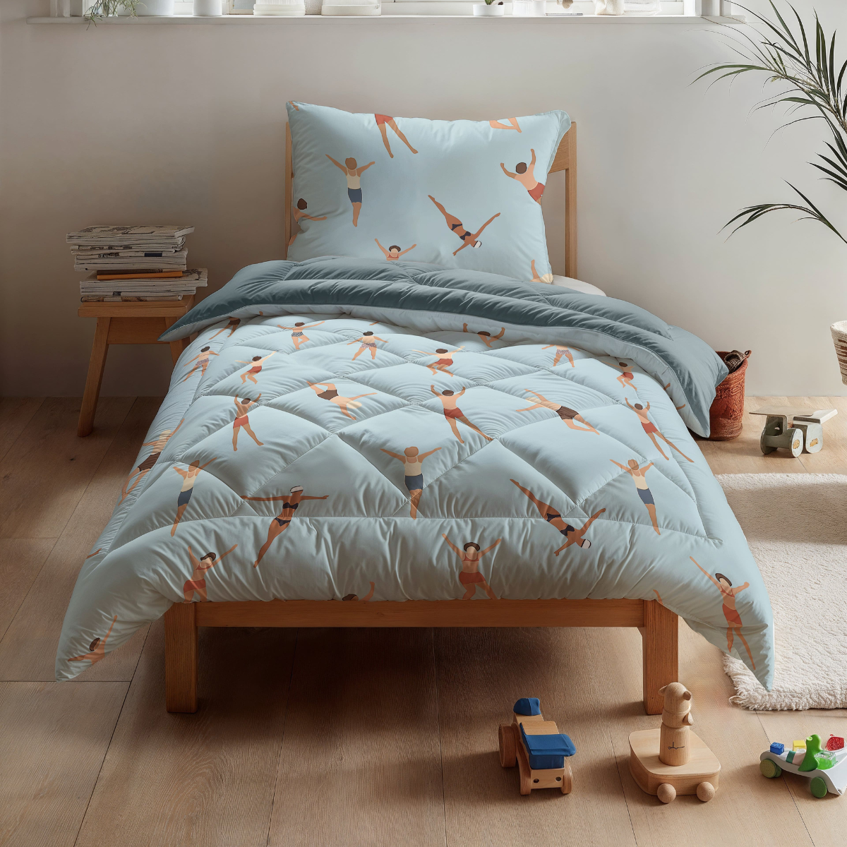 Zelesta Kiddybed Katoen - Swimmers