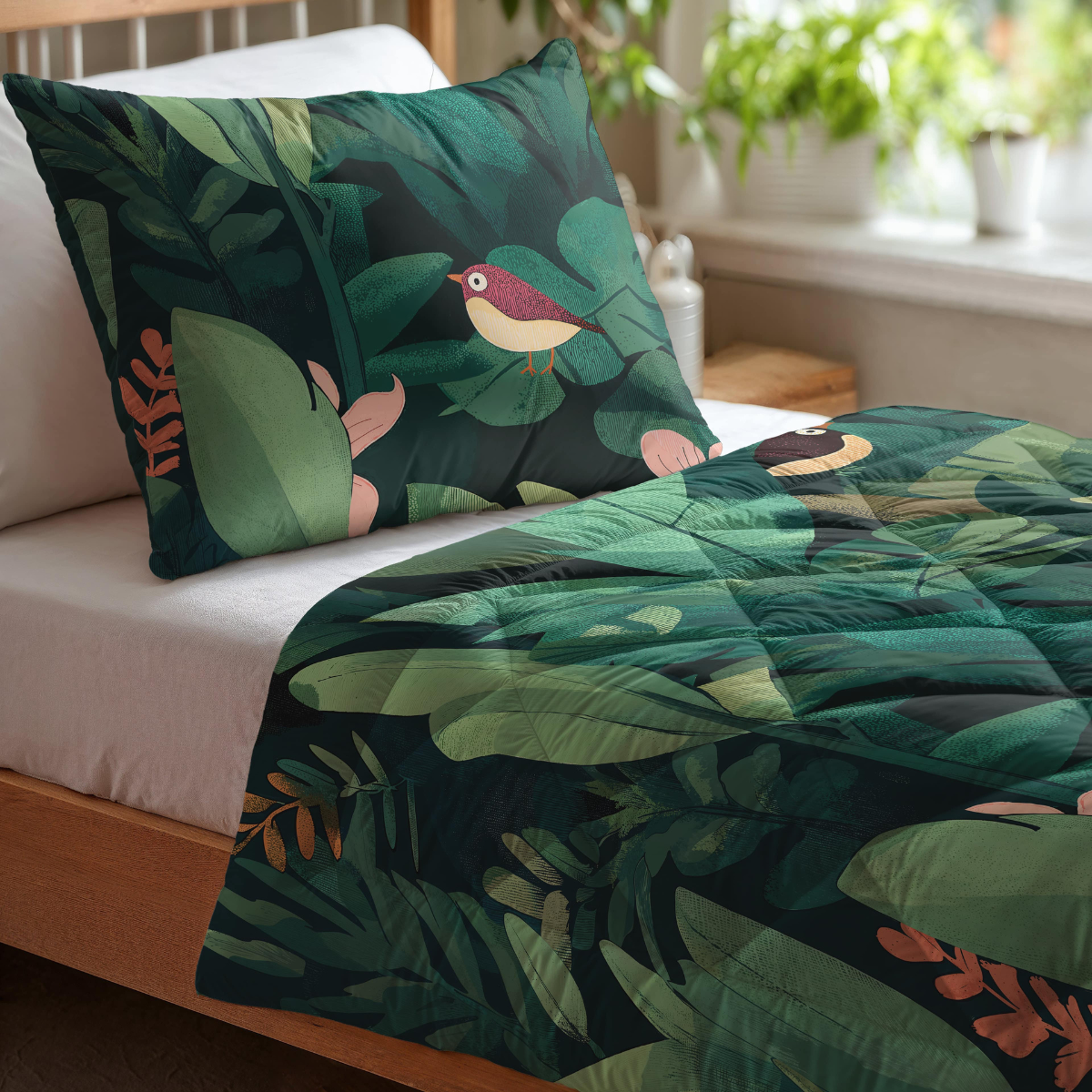 Zelesta Kiddybed Katoen - Jungle Journey